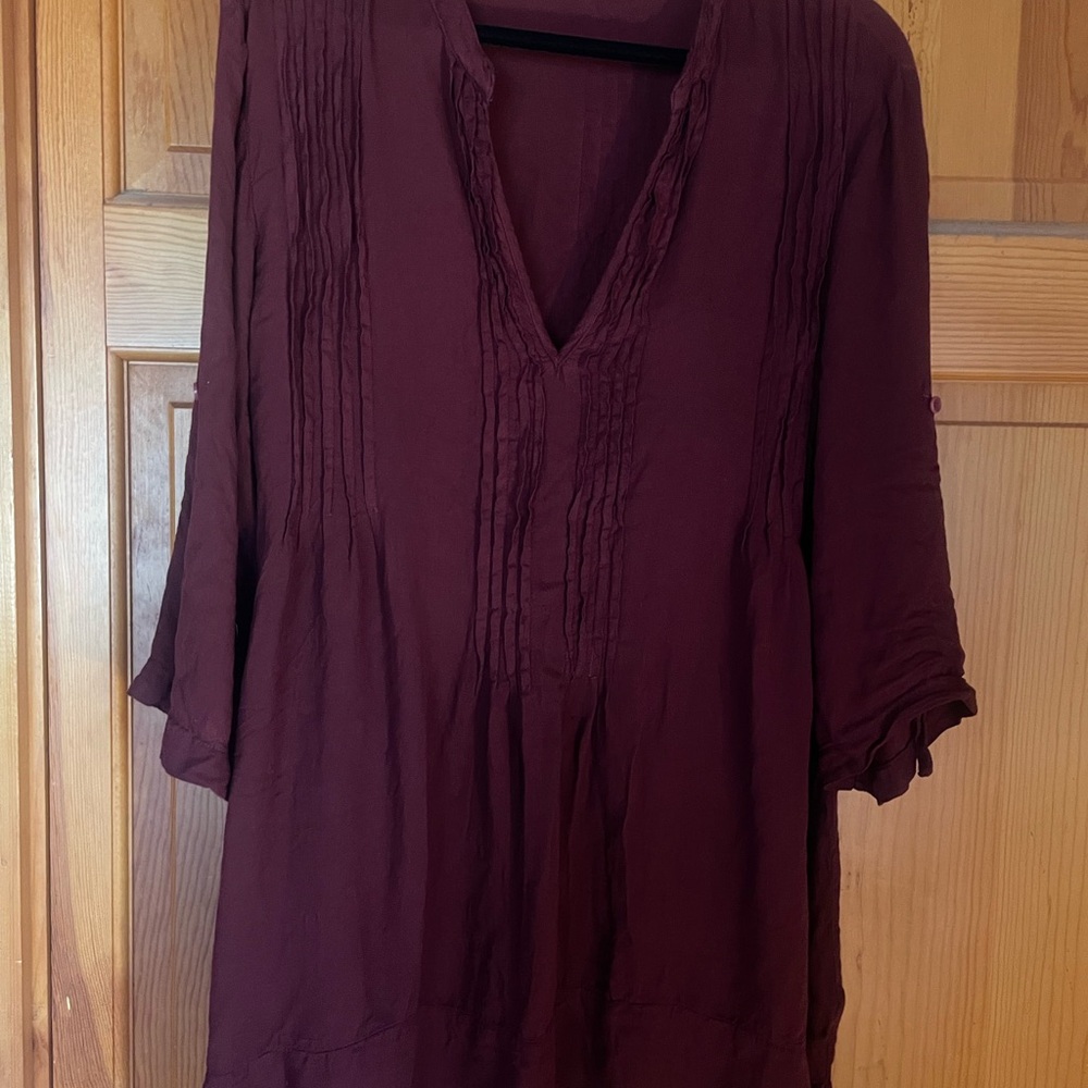 CP shades Burgundy Tunic/dress